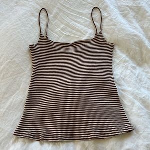 Reformation Carrie Knit Tank